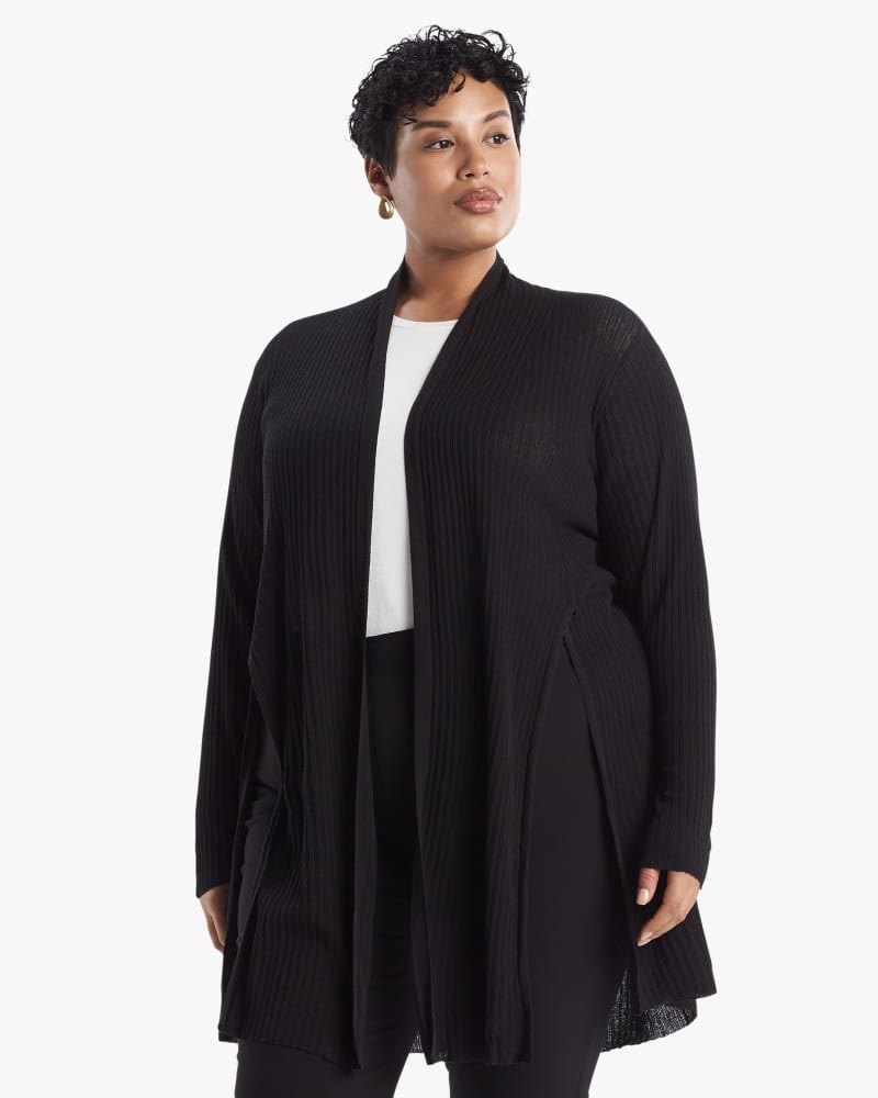Front of plus size Graham Open-Front Cardigan by M.M.LaFleur | Dia&Co | dia_product_style_image_id:160714